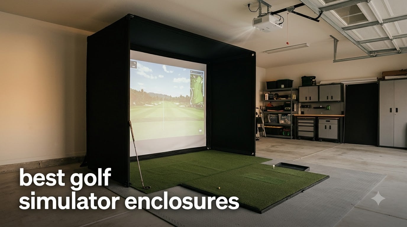 best golf simulator enclosures