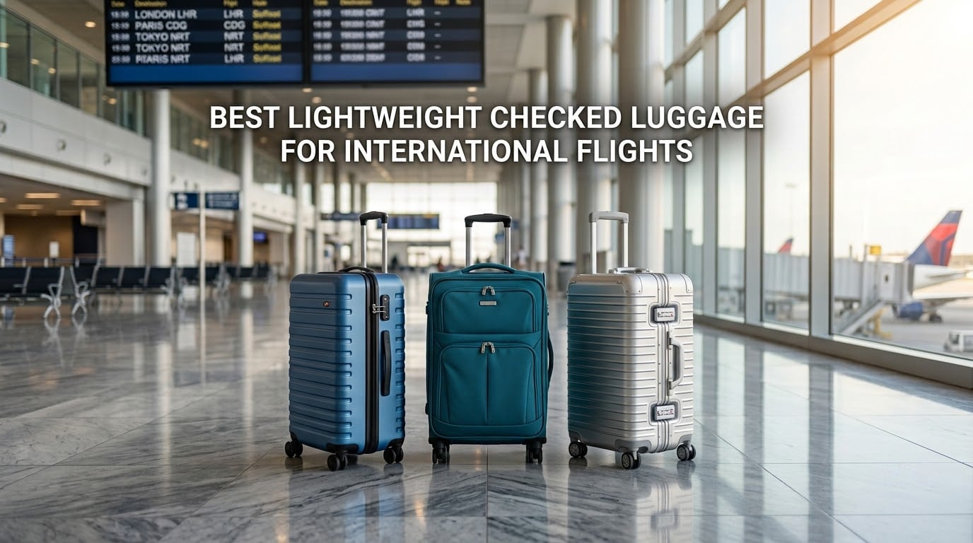 best lightweight checked luggage for international flights
