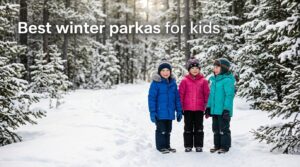 Best winter parkas for kids