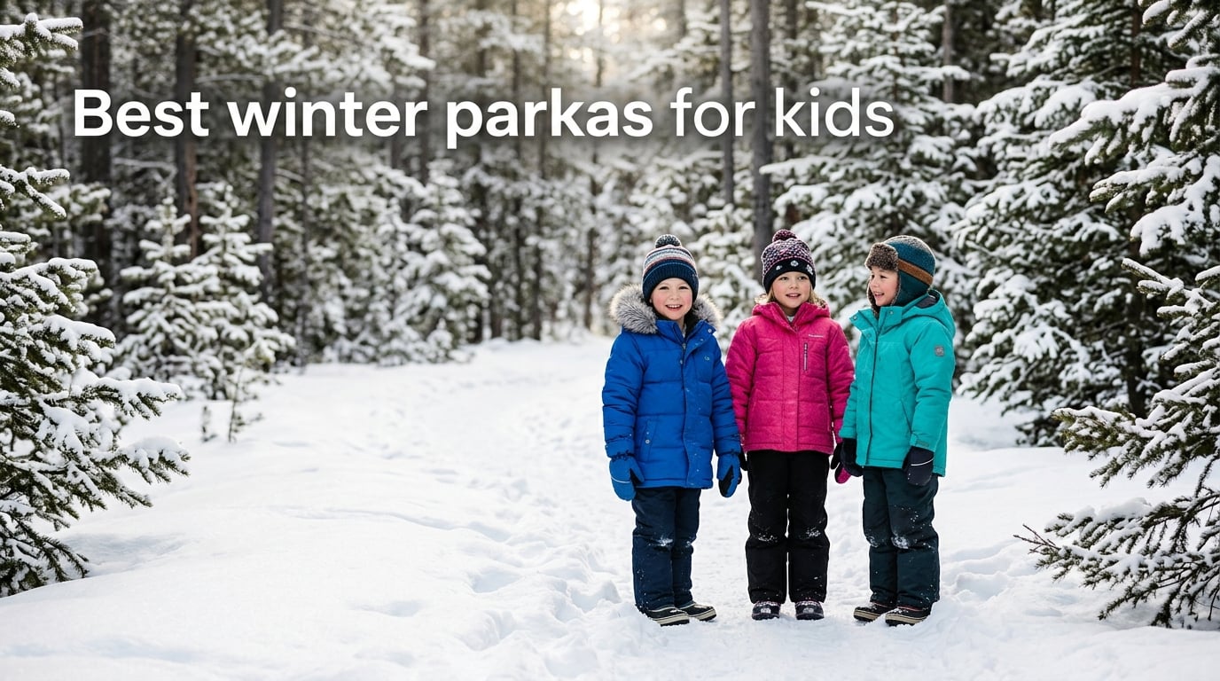 Best winter parkas for kids