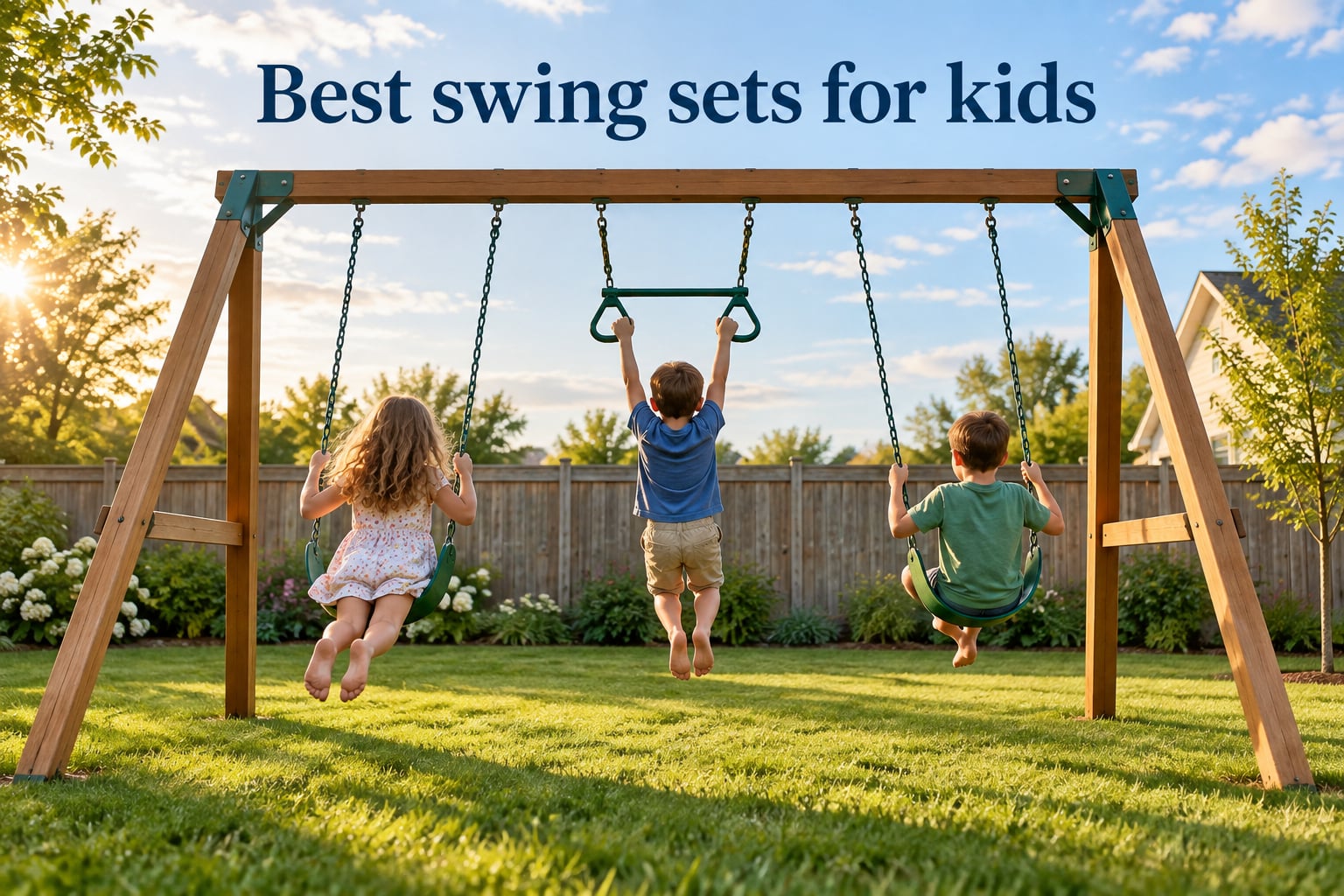 Best swing sets for kids
