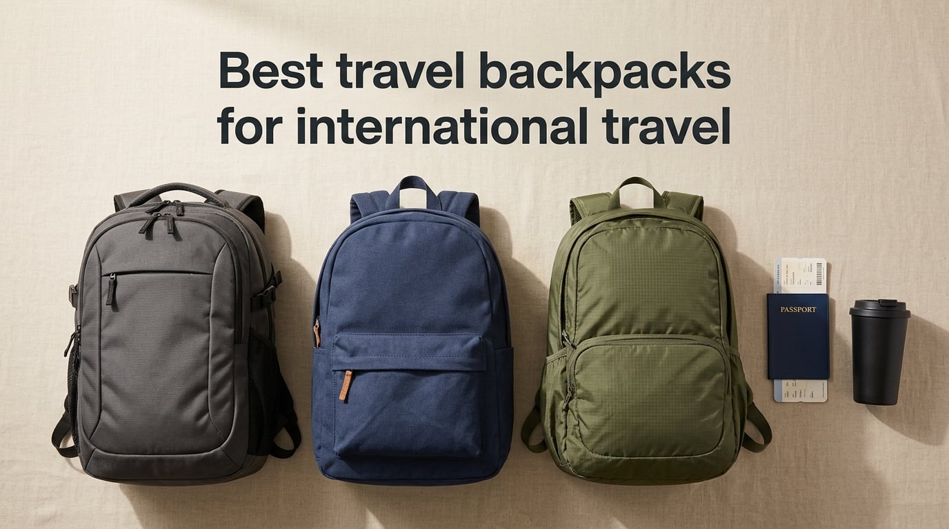 Best travel backpacks for international travel