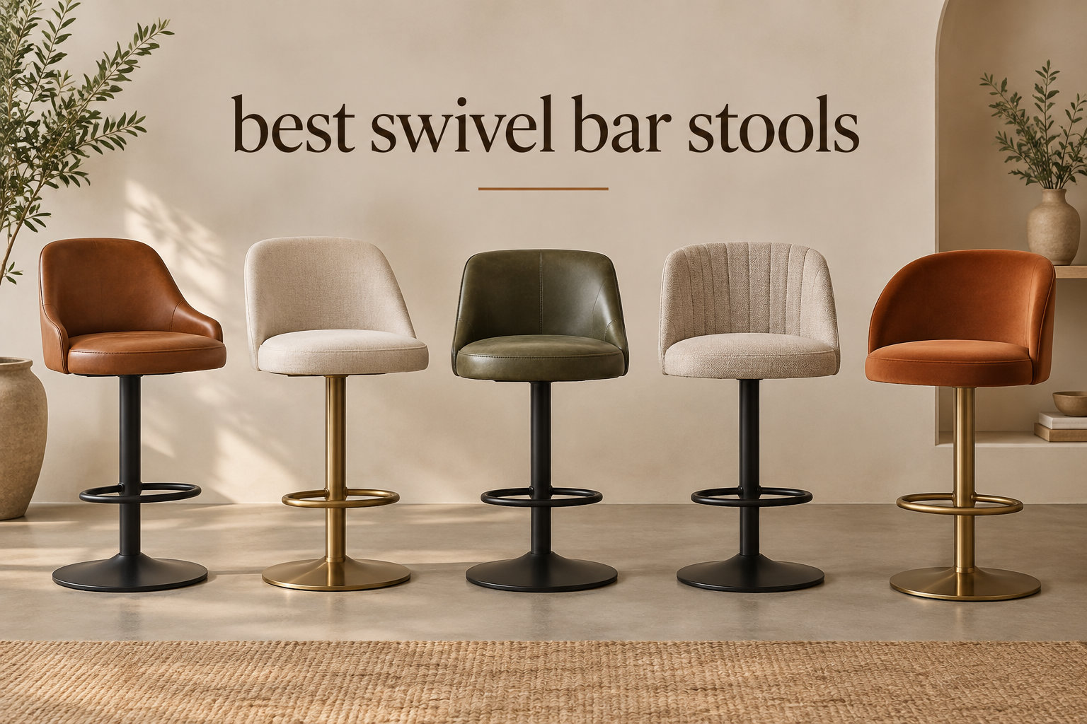 best swivel bar stools