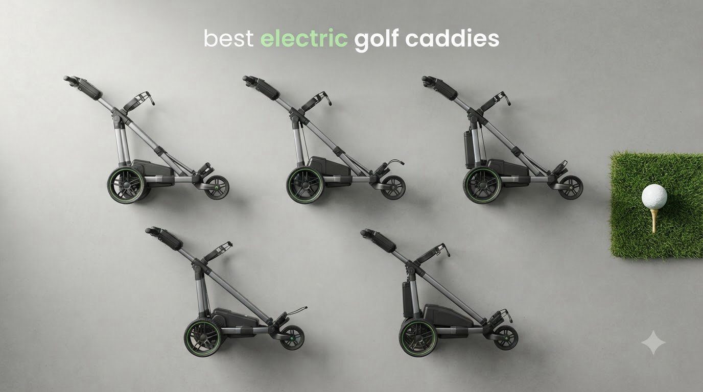 best electric golf caddies