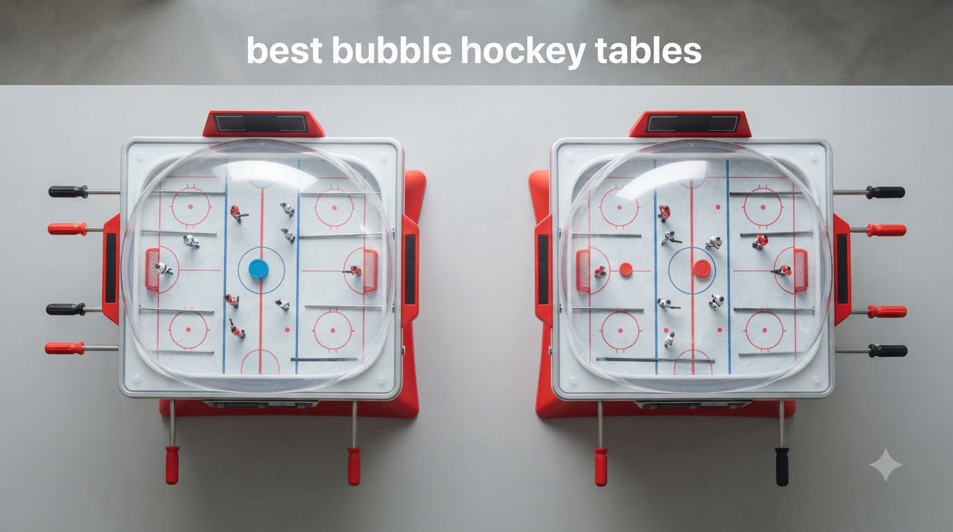 best bubble hockey tables