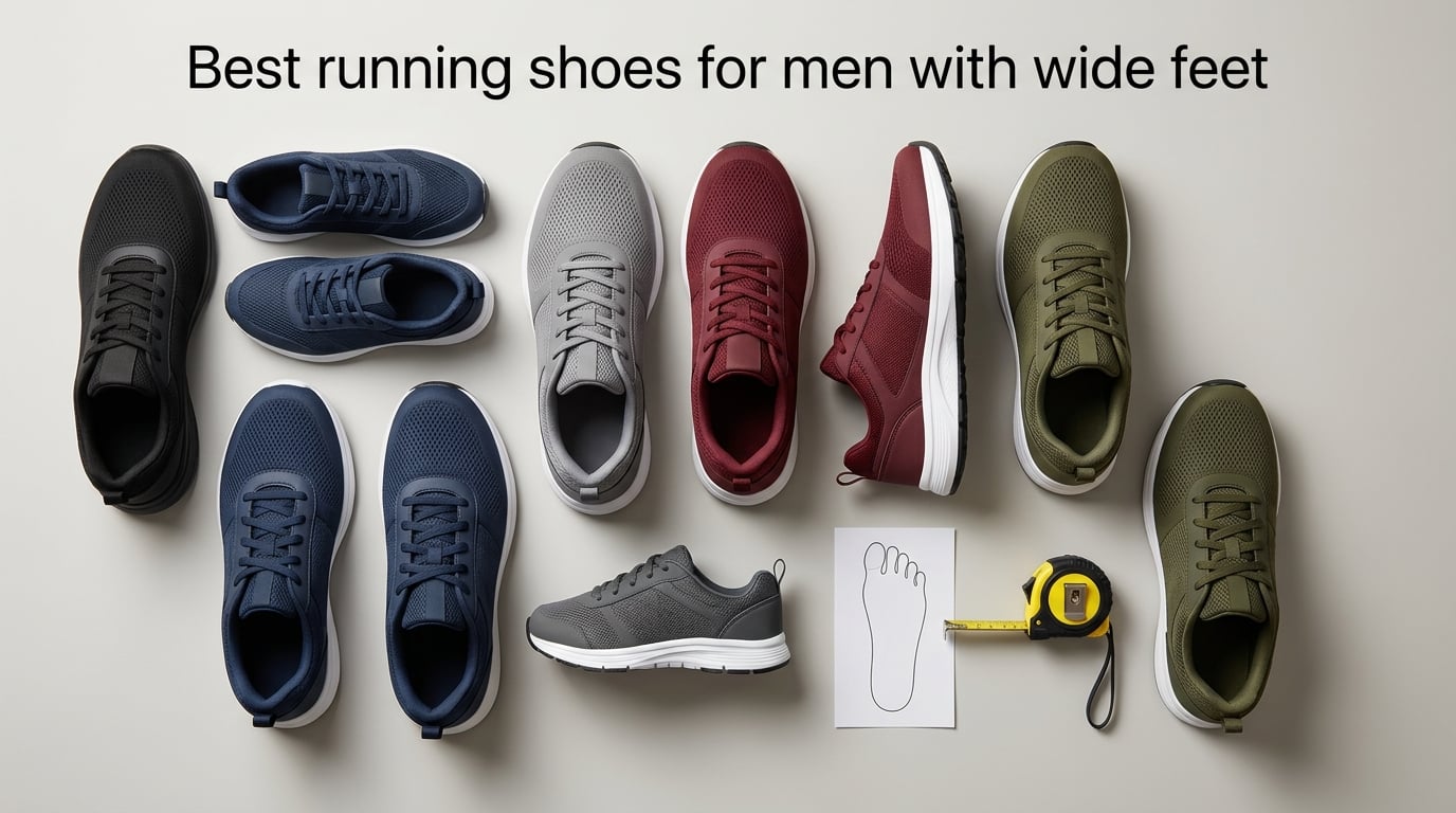Best running shoes for men with wide feet