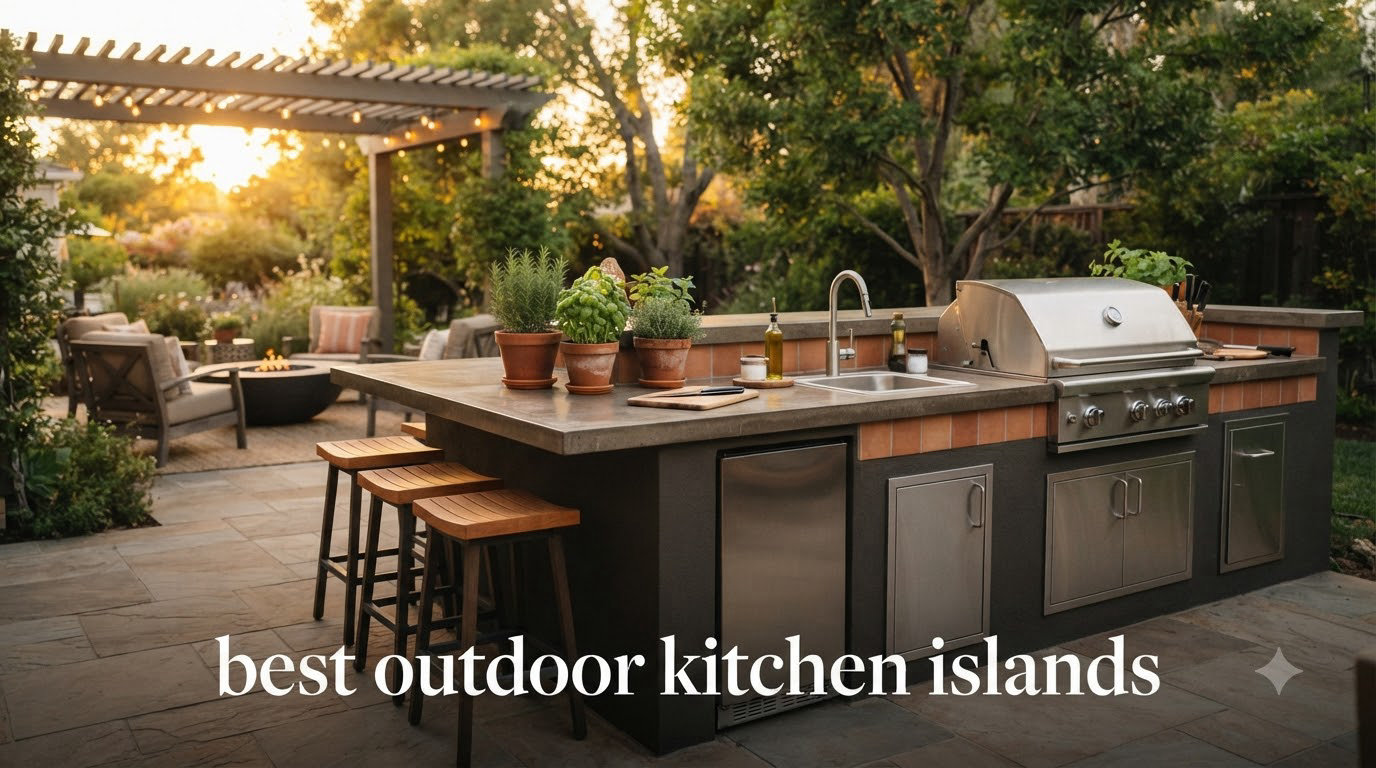 best outdoor kitchen islands