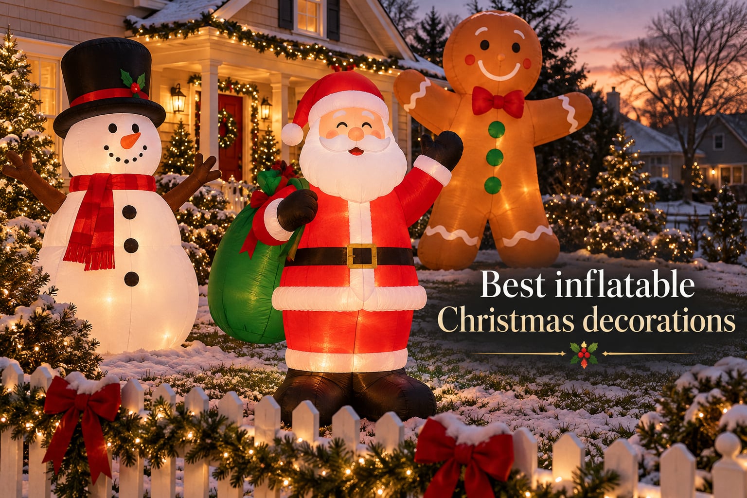 Best inflatable Christmas decorations
