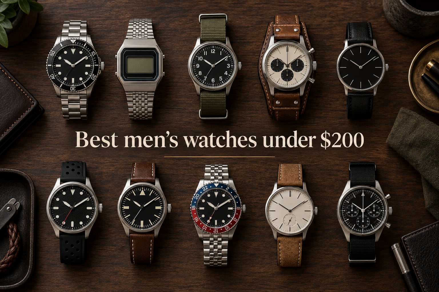 Best men's watches under $200
