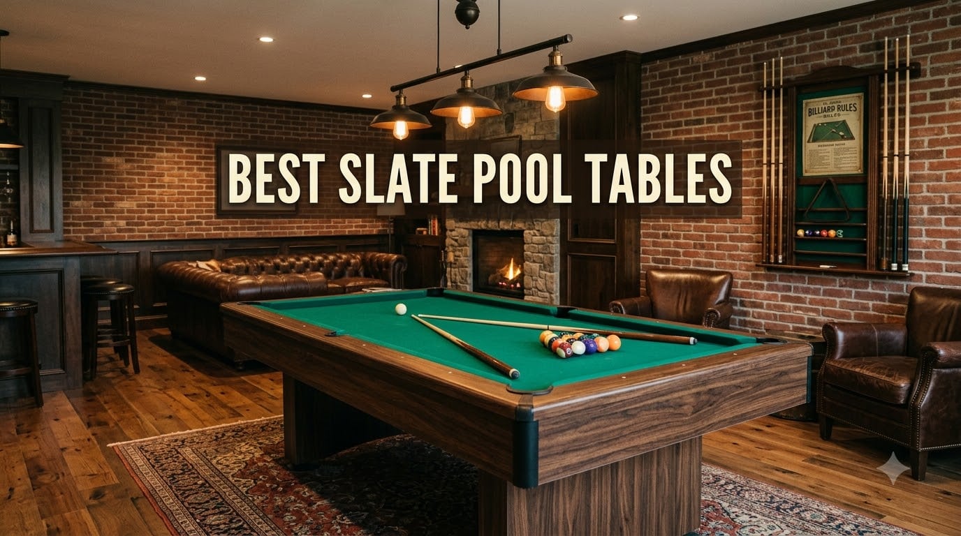 best slate pool tables