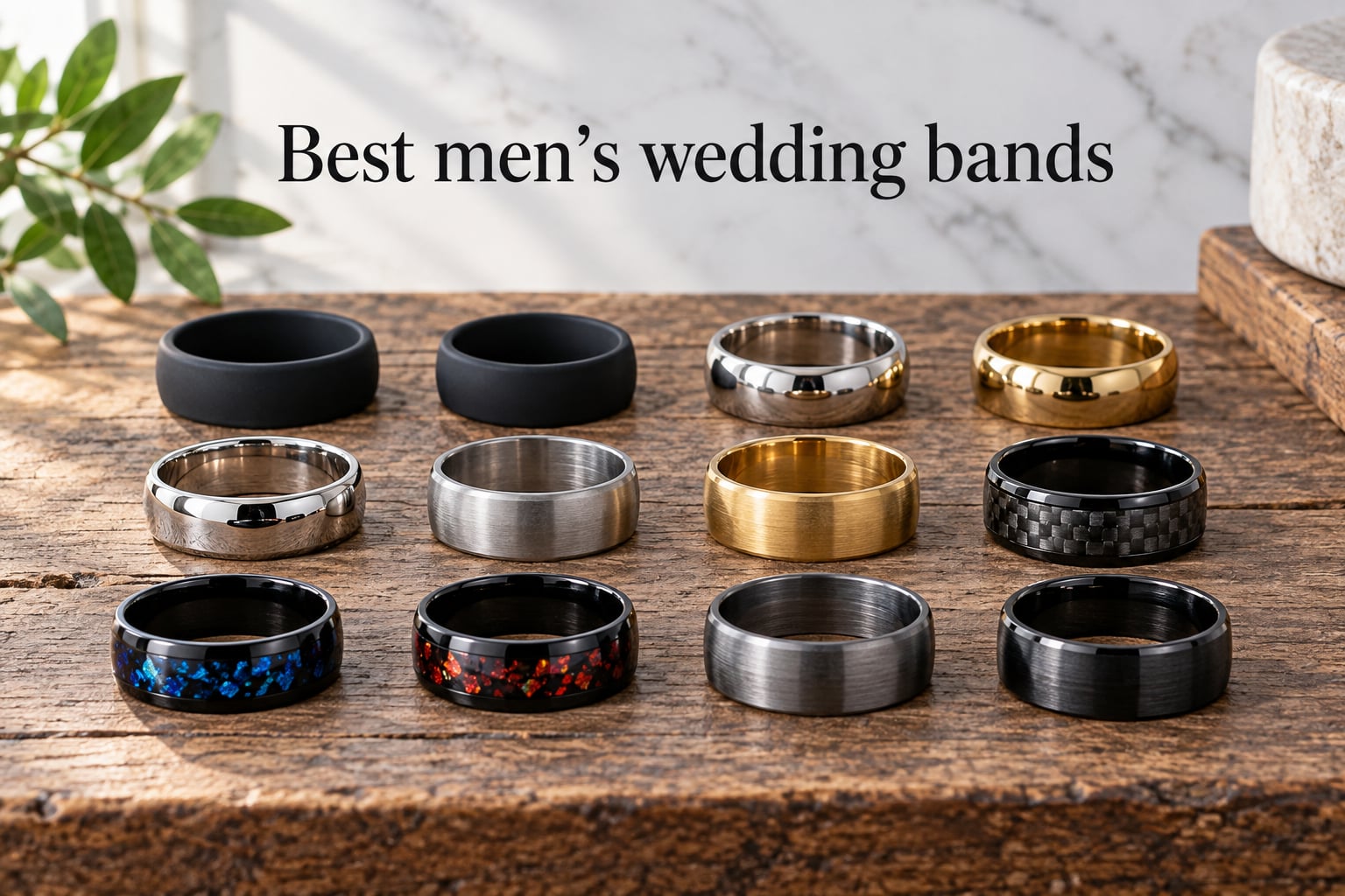 Best men's wedding bands