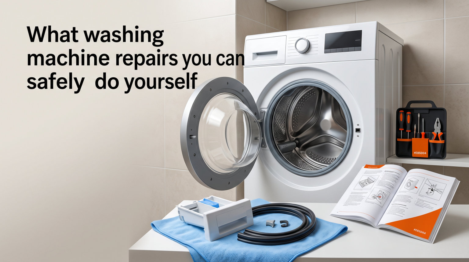 What washing machine repairs you can safely do yourself