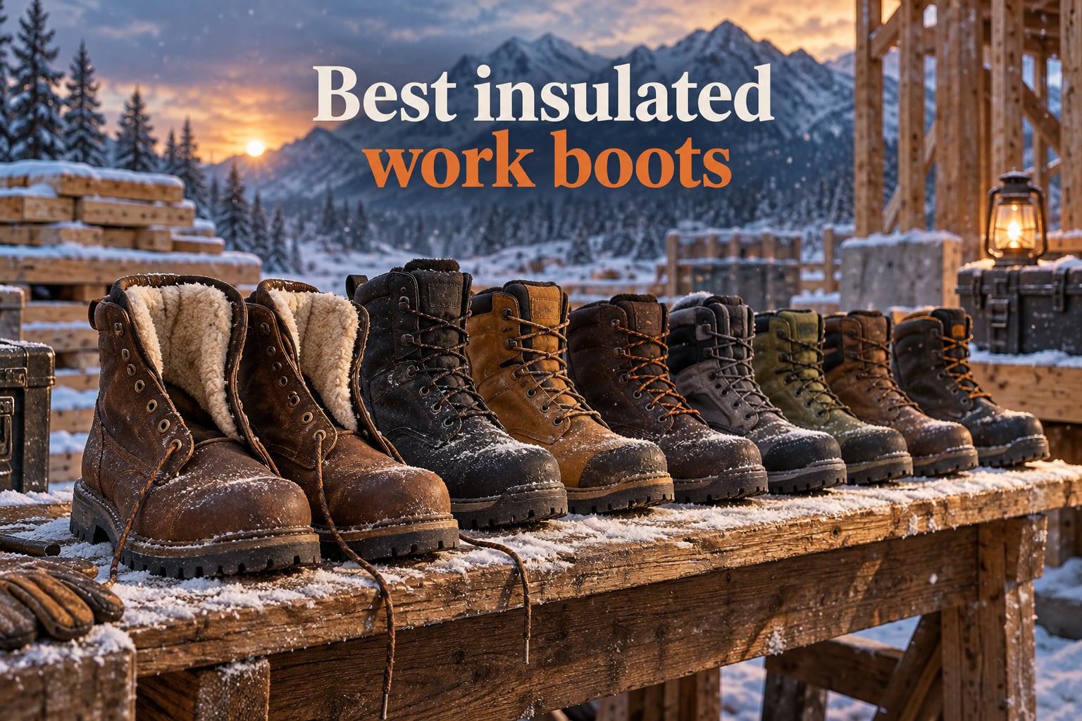 Best insulated work boots