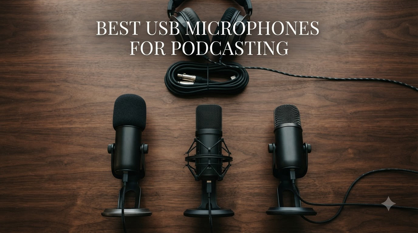 best USB microphones for podcasting