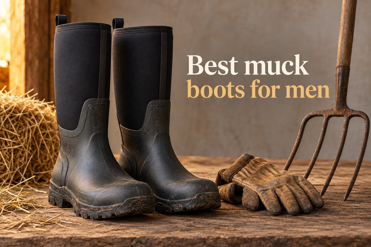 Best muck boots for men