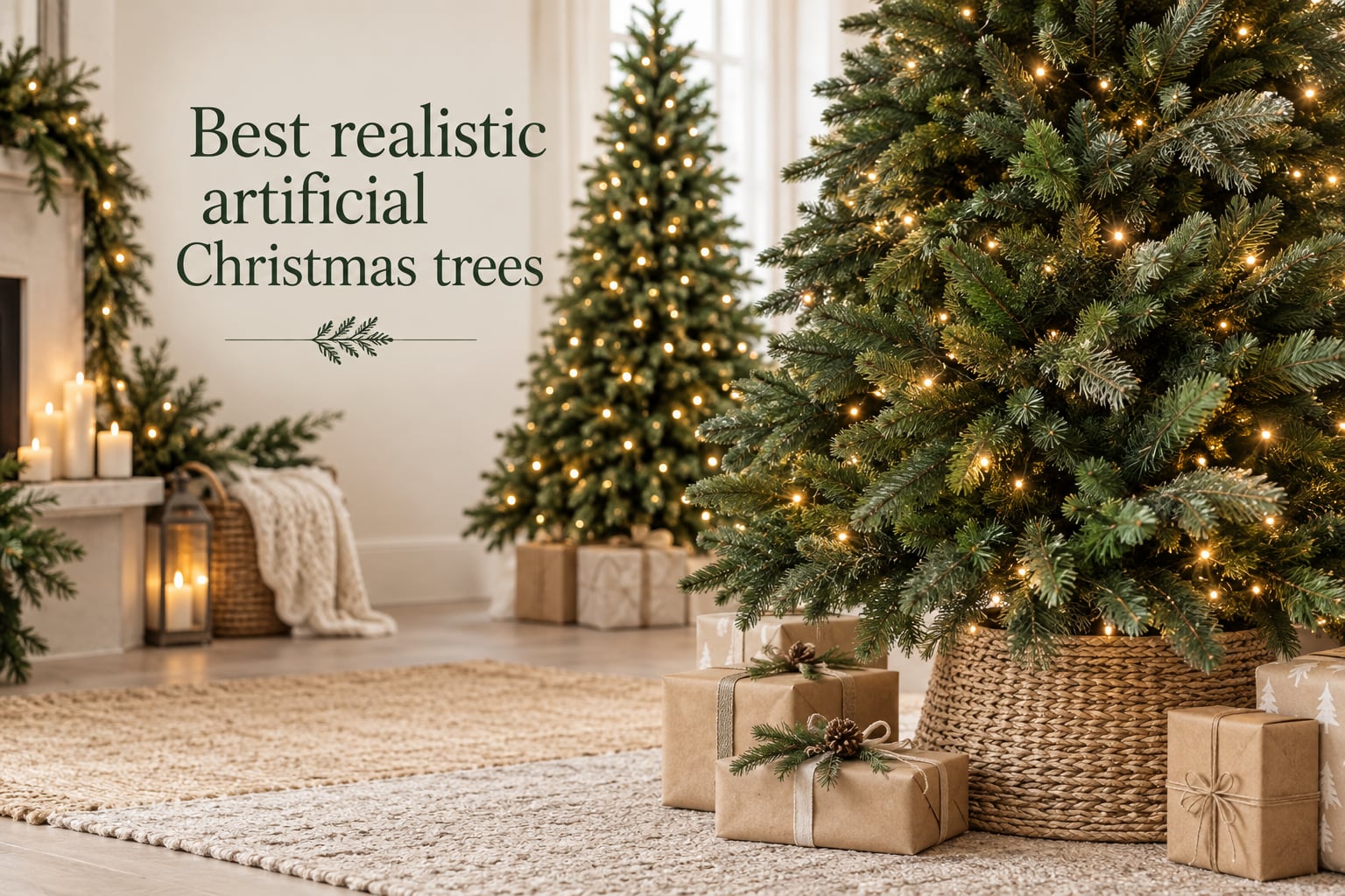 Best realistic artificial Christmas trees