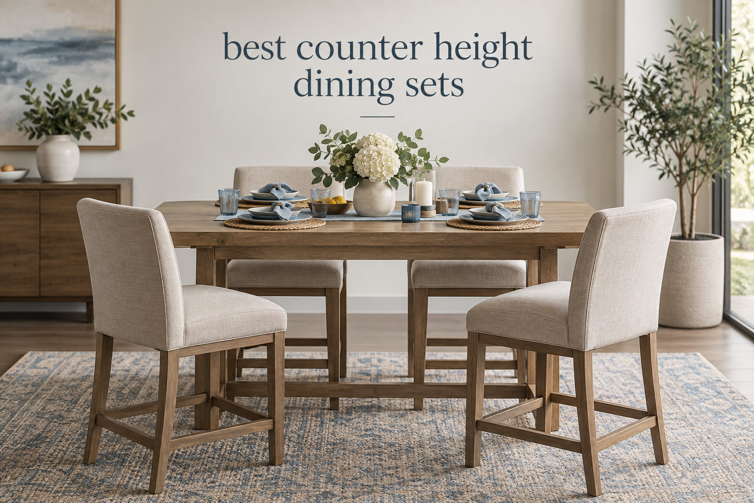 best counter height dining sets