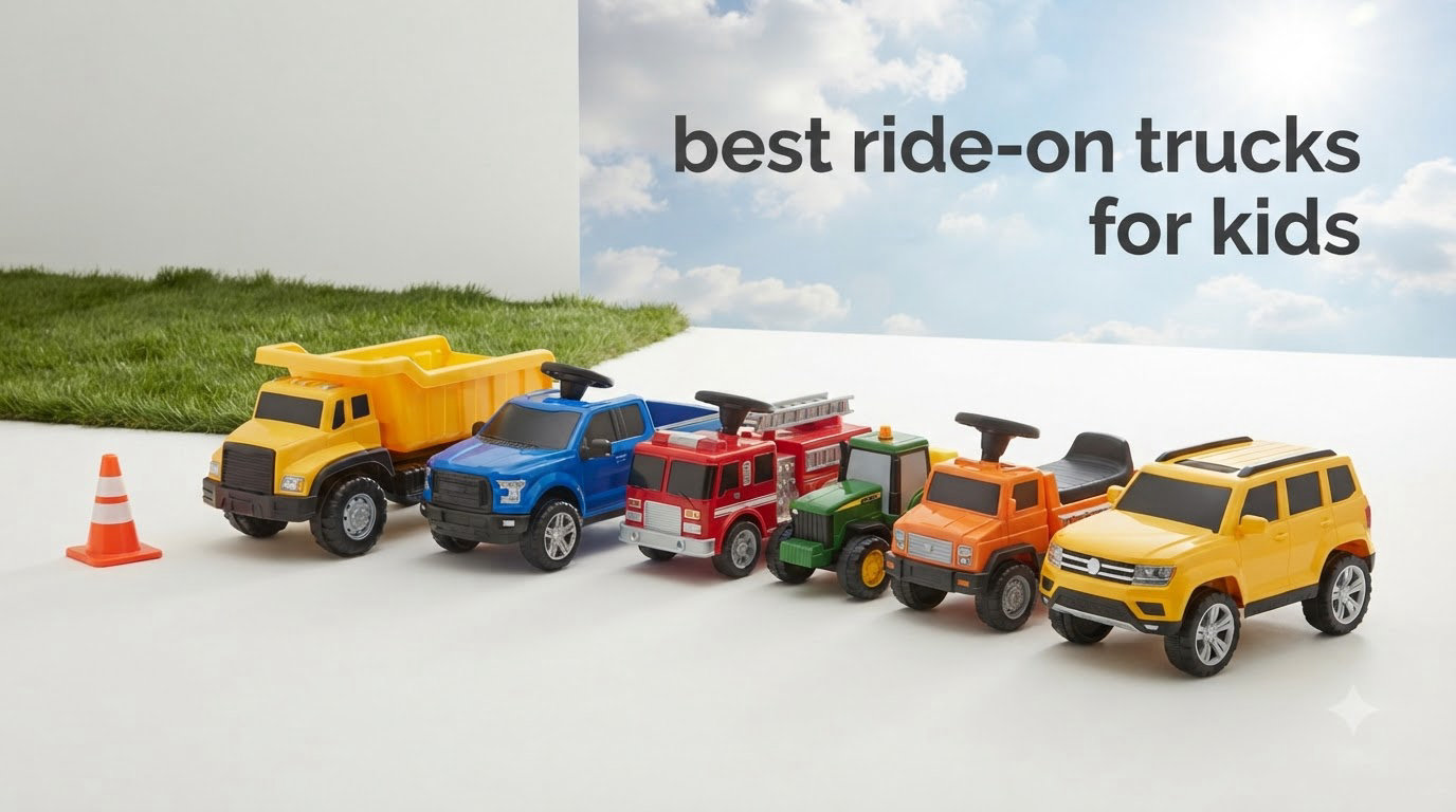 best ride-on trucks for kids