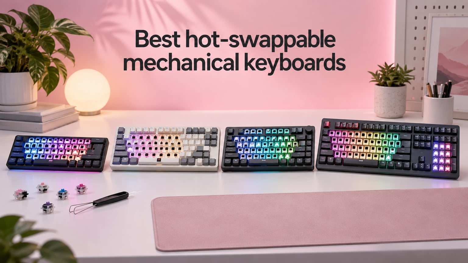 Best hot-swappable mechanical keyboards