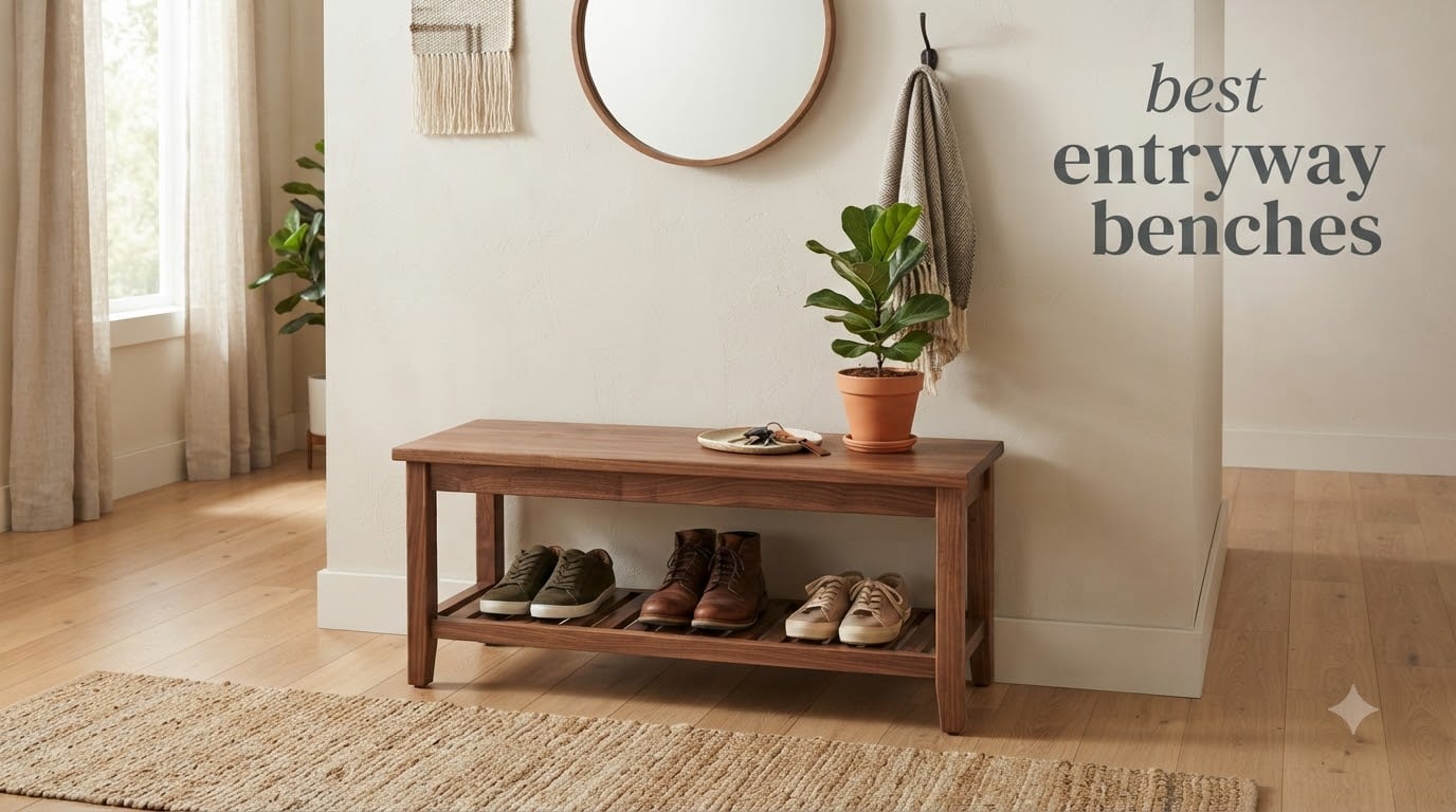 best entryway benches